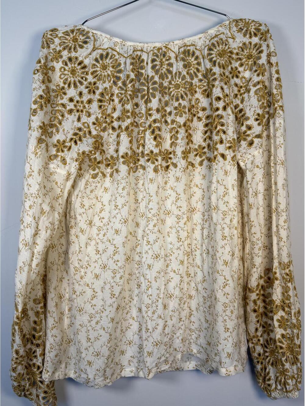 Lovestitch boho blouse with floral detailing size Medium - Picture 6 of 6